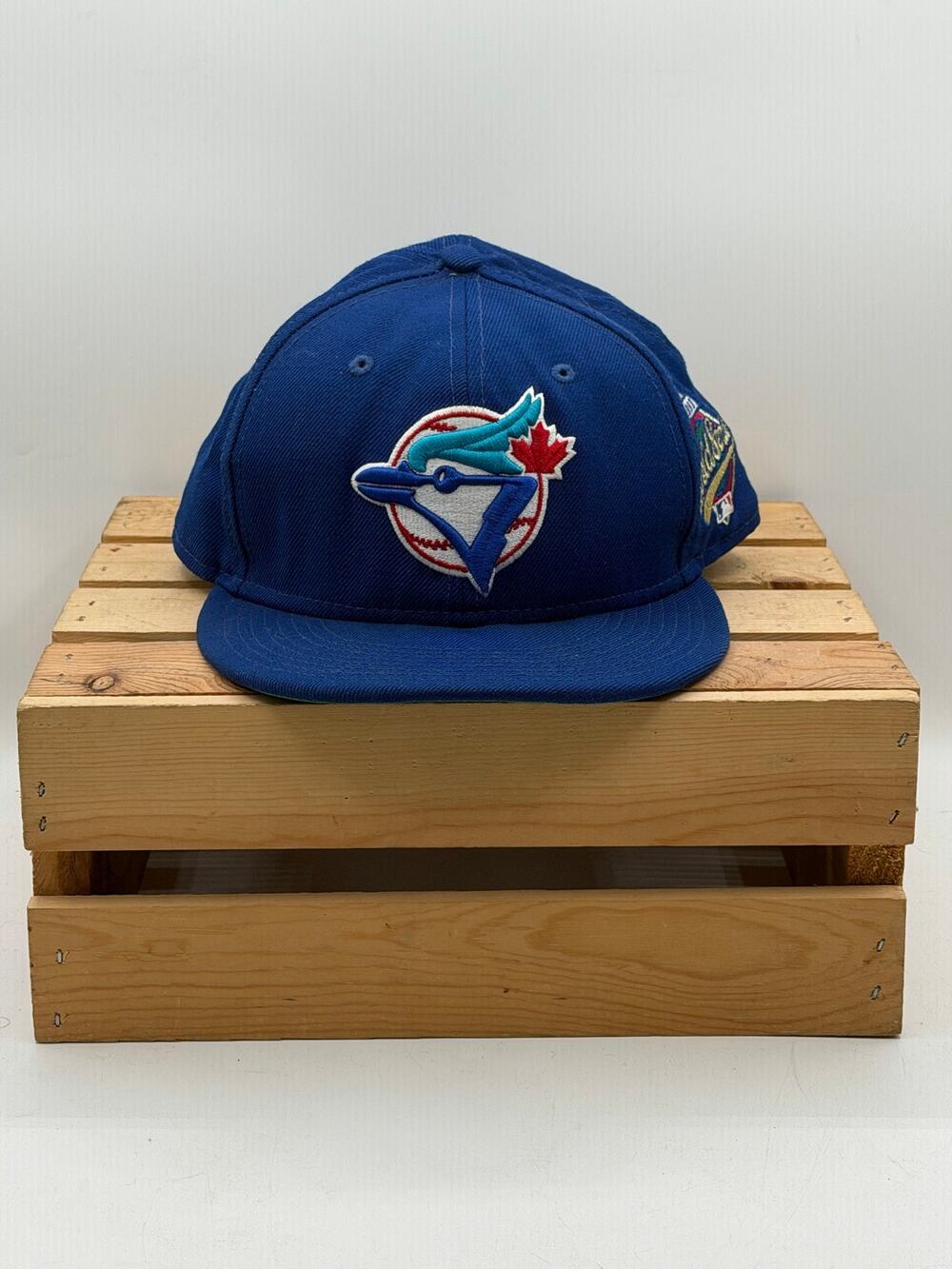 New Era Toronto Blue Jays Cooperstown Collect1993 World Series Patch Fitted Hat